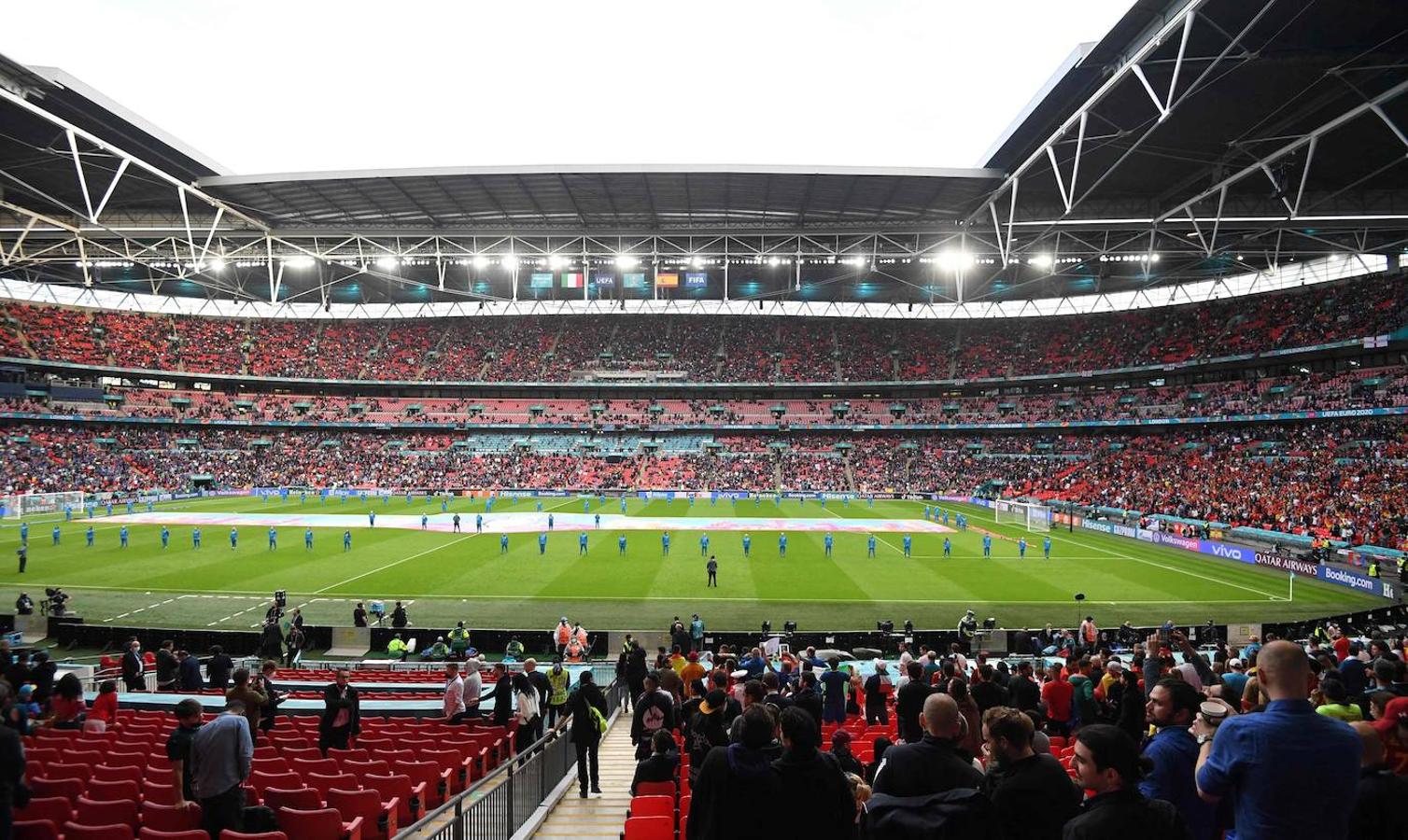 Wembley vibra con el Italia - España más atípico de la historia