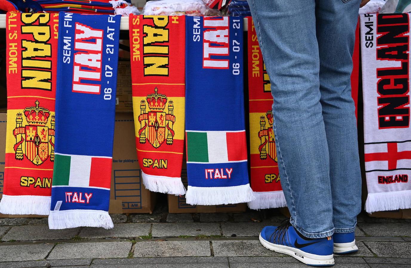 Wembley vibra con el Italia - España más atípico de la historia