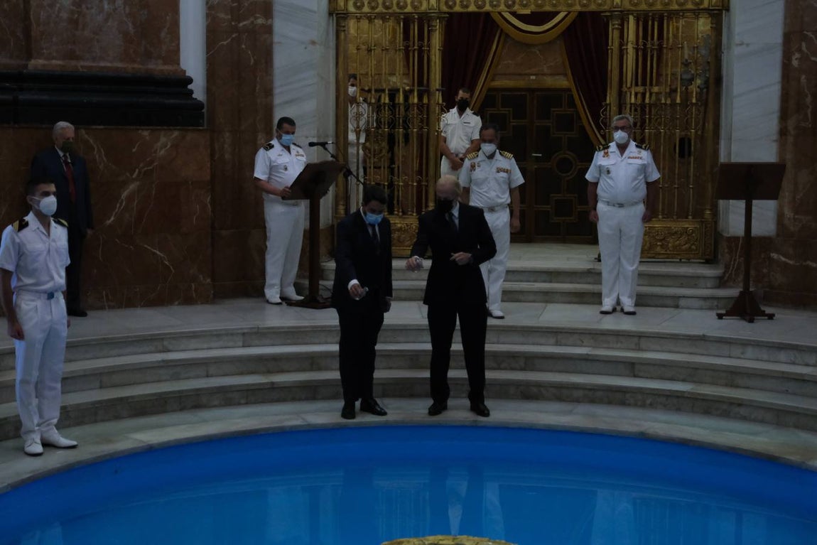 FOTOS: Solemne acto en El Panteón de Marinos Ilustres de San Fernando