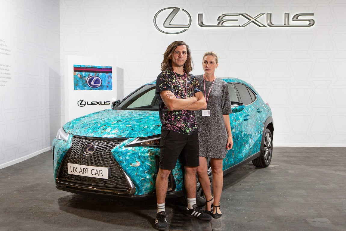 Fotogalería: Lexus exhibe en Arco las obras ganadoras del concurso de diseño UX Art Car