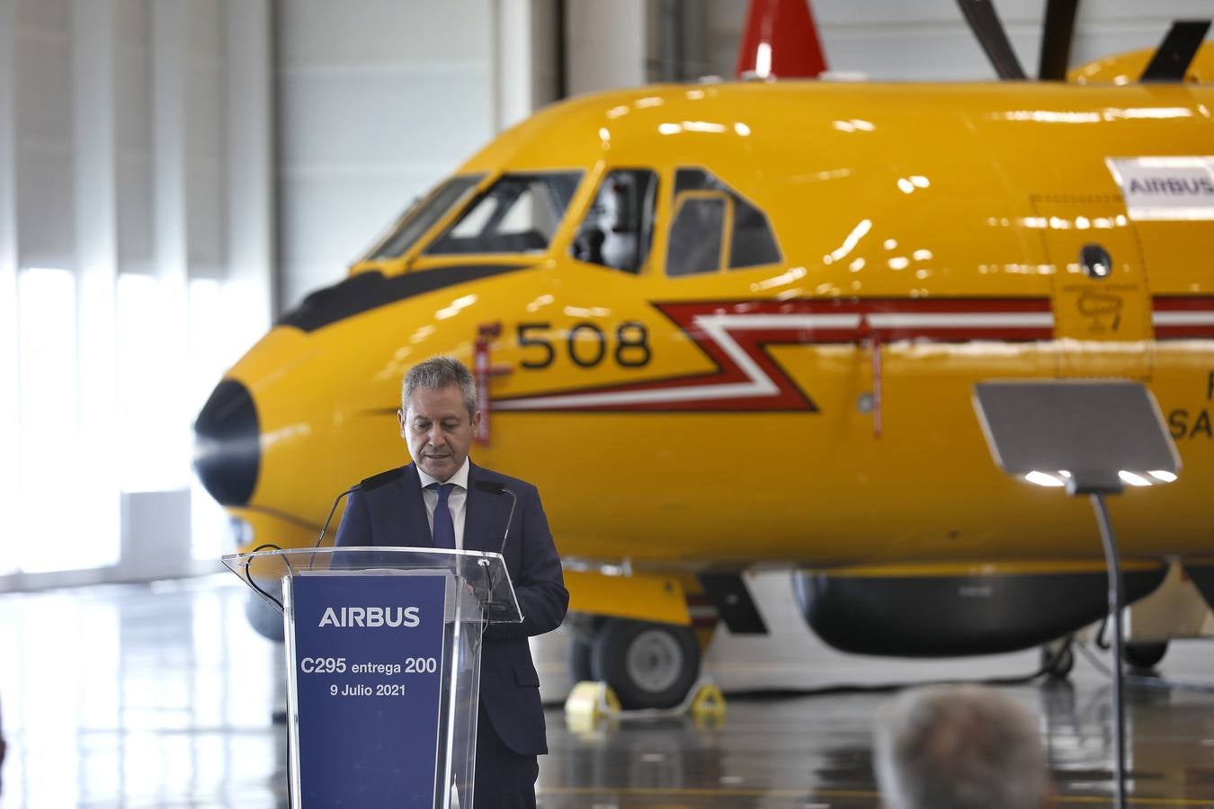 En imágenes, Airbus entrega su avión 200 del modelo C295