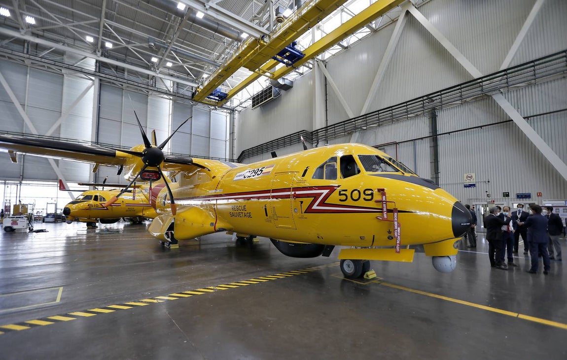 En imágenes, Airbus entrega su avión 200 del modelo C295