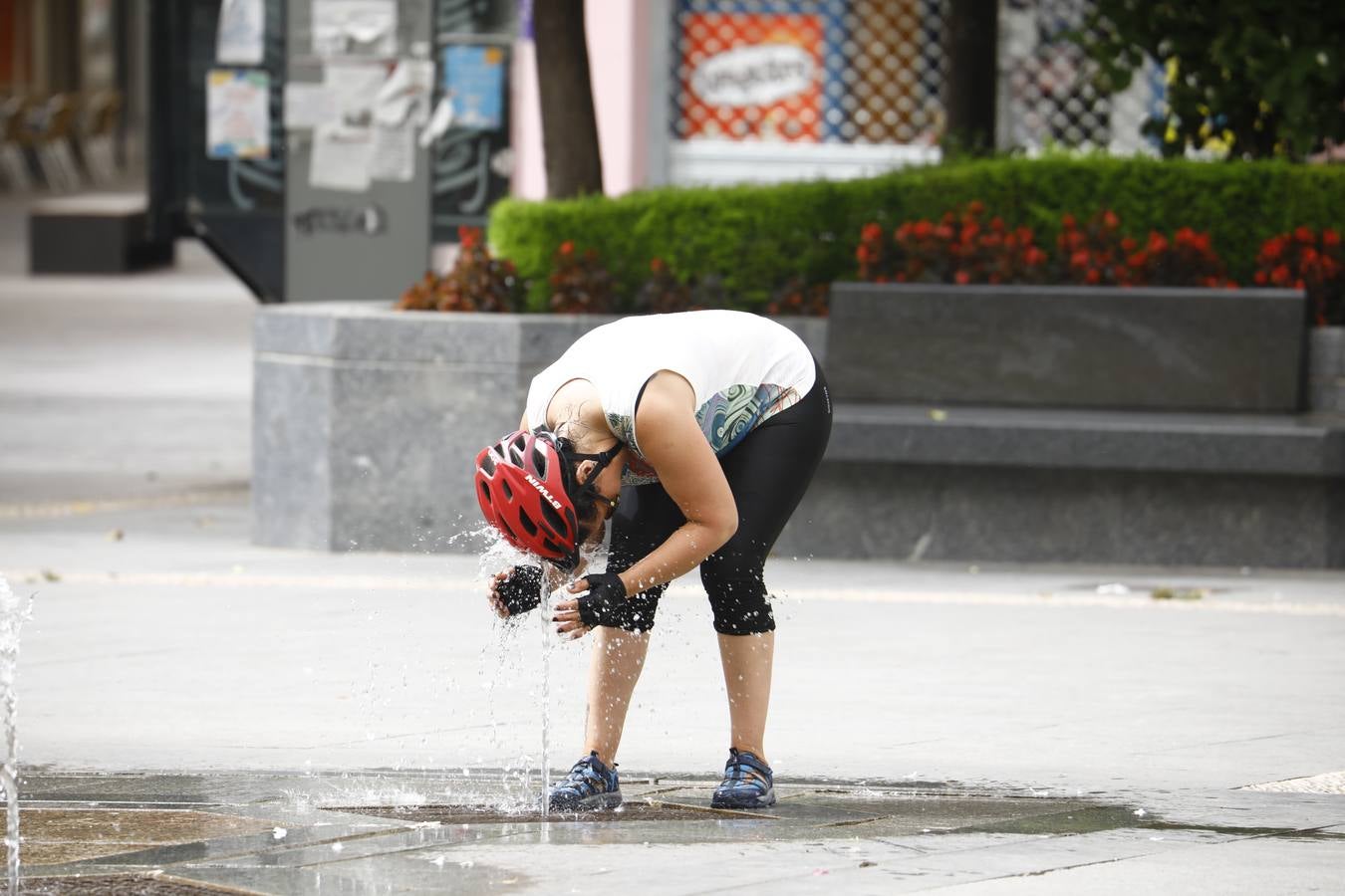 Ola de calor Córdoba | Paisaje desértico de un domingo a 40 grados