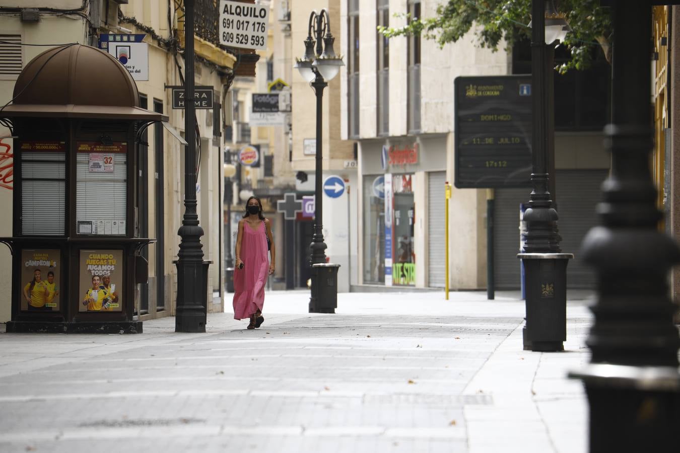 Ola de calor Córdoba | Paisaje desértico de un domingo a 40 grados