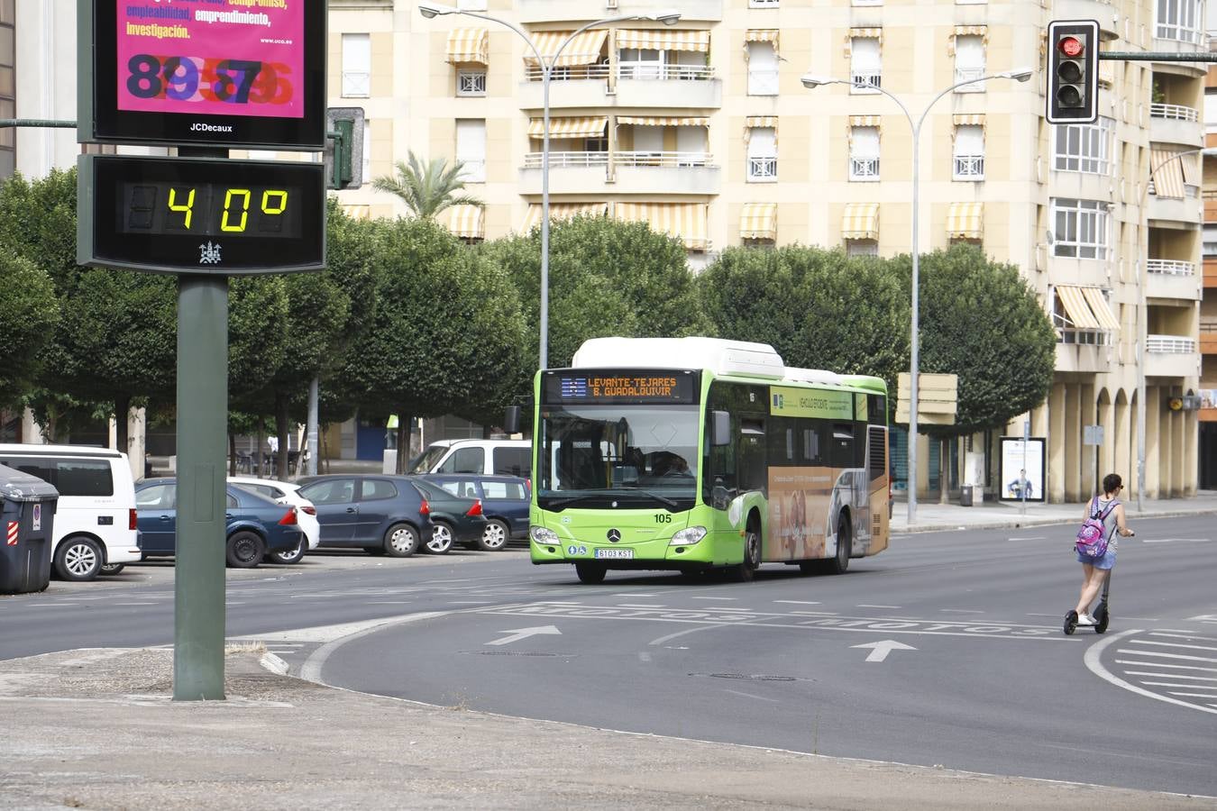 Ola de calor Córdoba | Paisaje desértico de un domingo a 40 grados