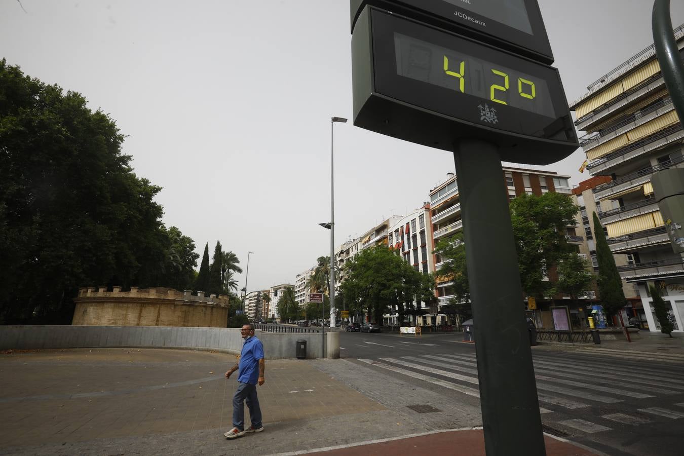 Ola de calor Córdoba | Paisaje desértico de un domingo a 40 grados