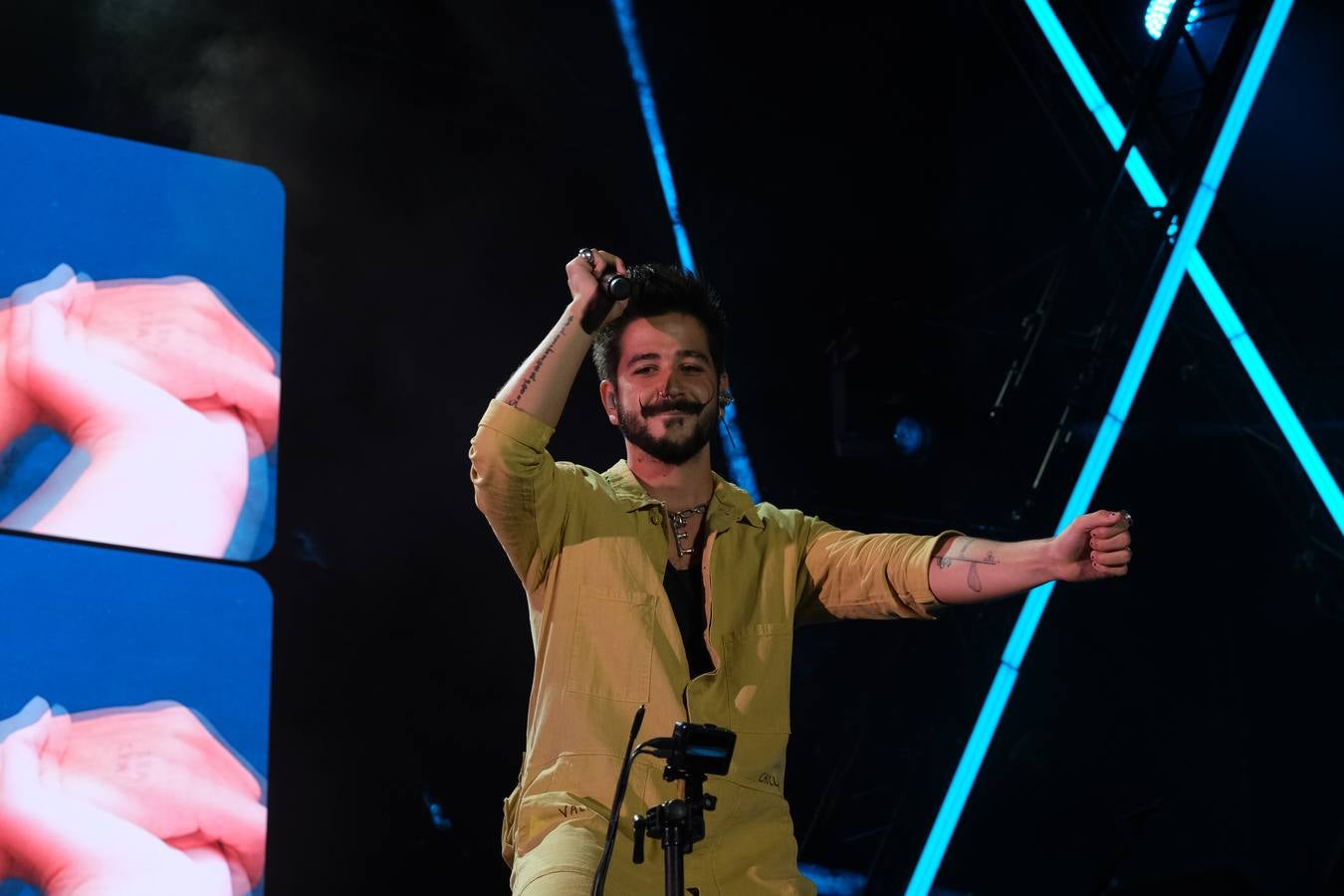 FOTOS: El colombiano Camilo en el Concert Music Festival de Chiclana