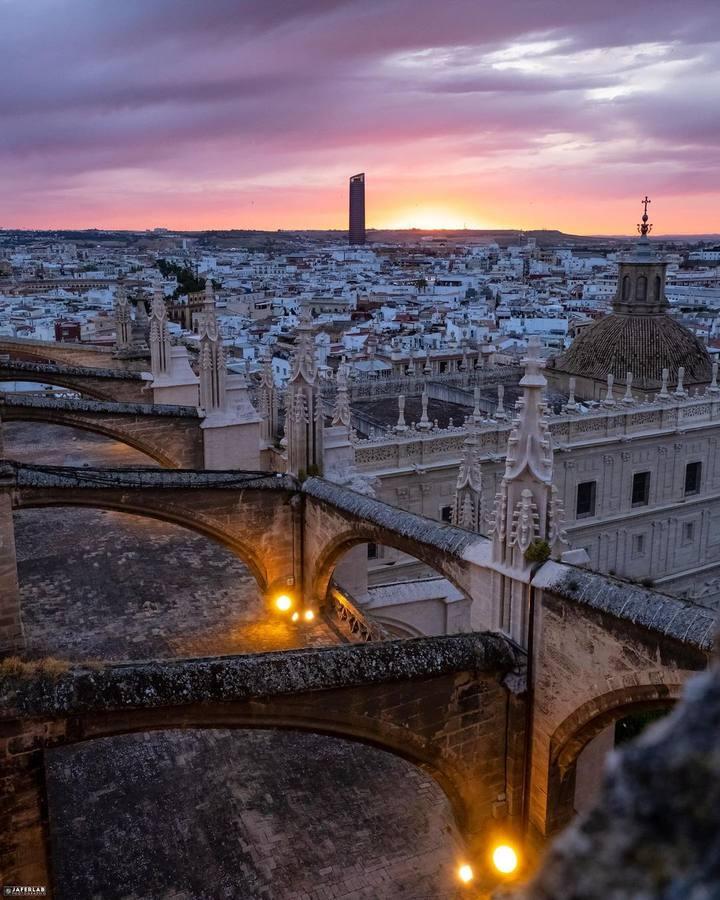 #RetoJunioABC: Sevilla desde las alturas, las imágenes recibidas en nuestro concurso del mes