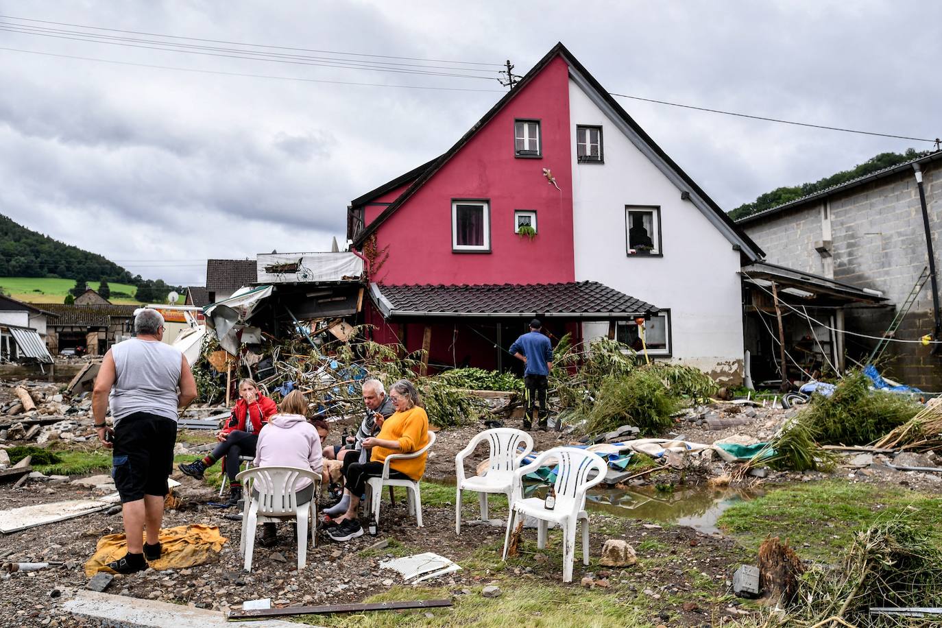 En imágenes: los destrozos causados por las inundaciones en Alemania