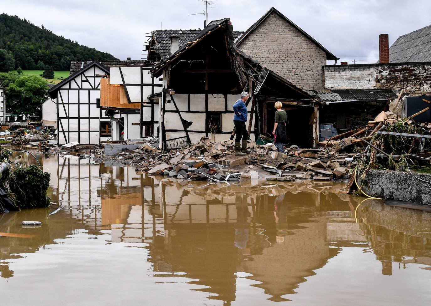 En imágenes: los destrozos causados por las inundaciones en Alemania