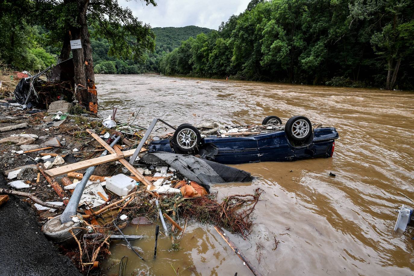 En imágenes: los destrozos causados por las inundaciones en Alemania