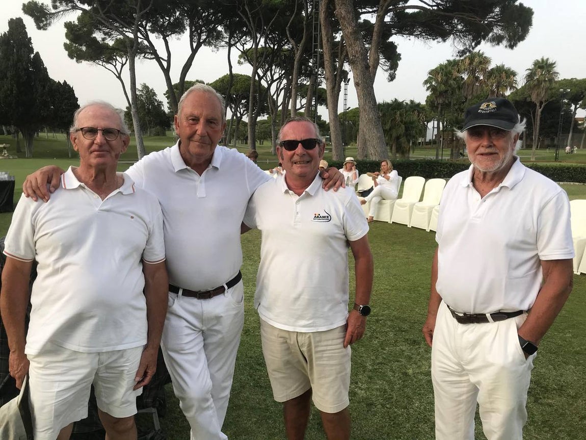 Salvador Domecq, Jose Manuel Ramos Catalanes, Pedro González Fraile y Javier Riera.. 