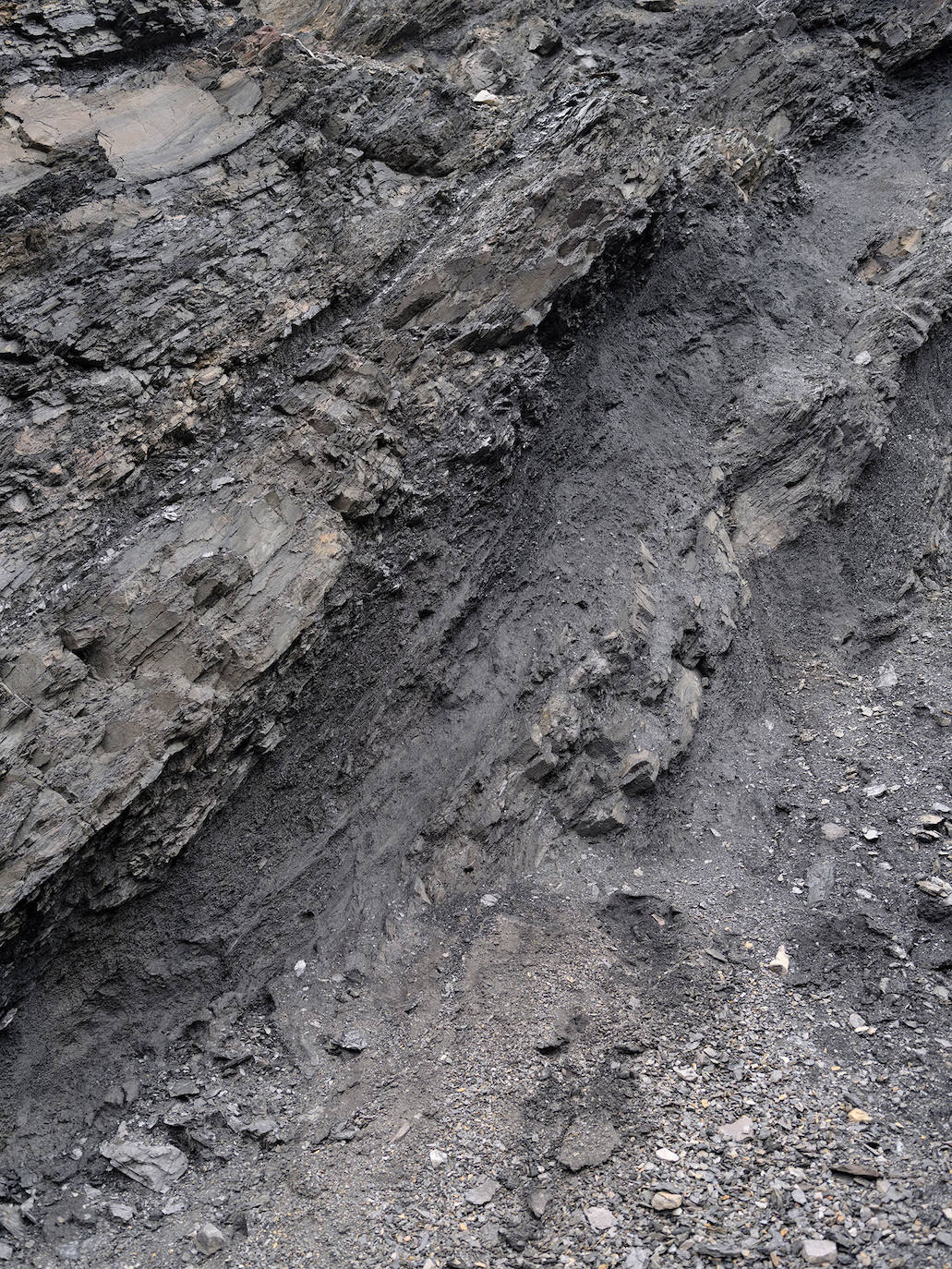 Detalle de los exteriores de las minas del Valle de Laciana.. 