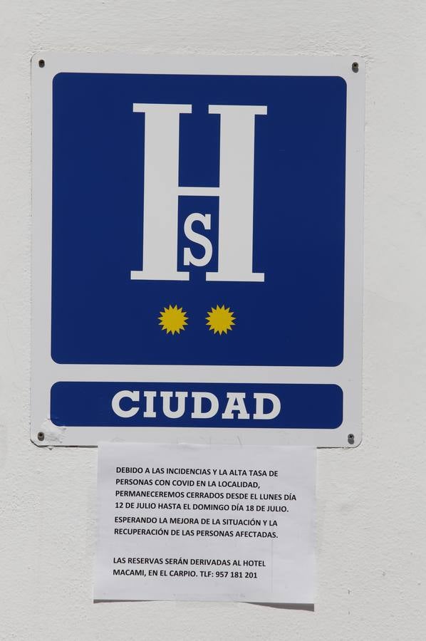 Así vive Pedro Abad la expansión de positivos por coronavirus, en imágenes