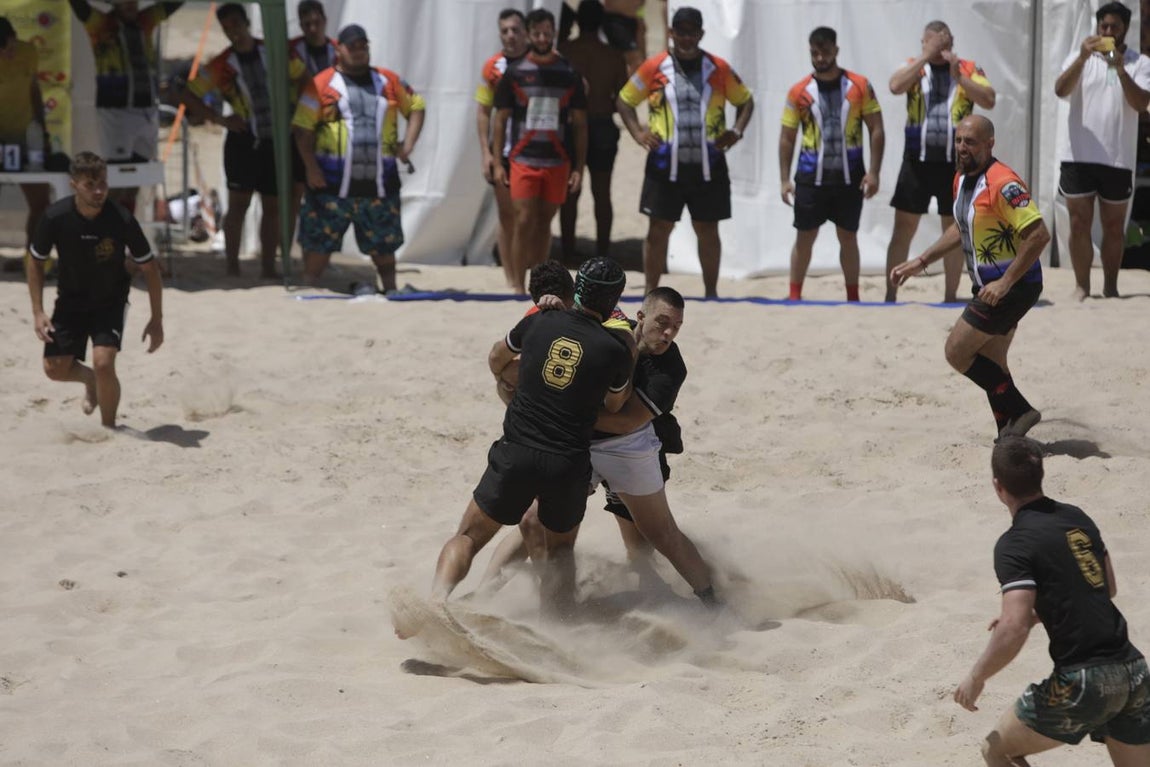 Rugby playa en la Victoria