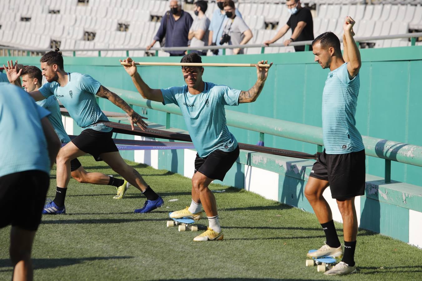 El primer entrenamiento del Córdoba CF, en imágenes