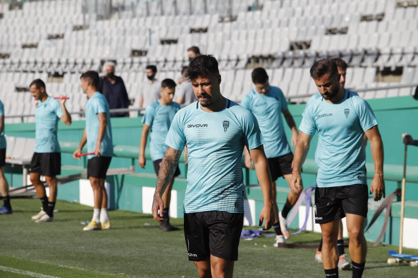 El primer entrenamiento del Córdoba CF, en imágenes