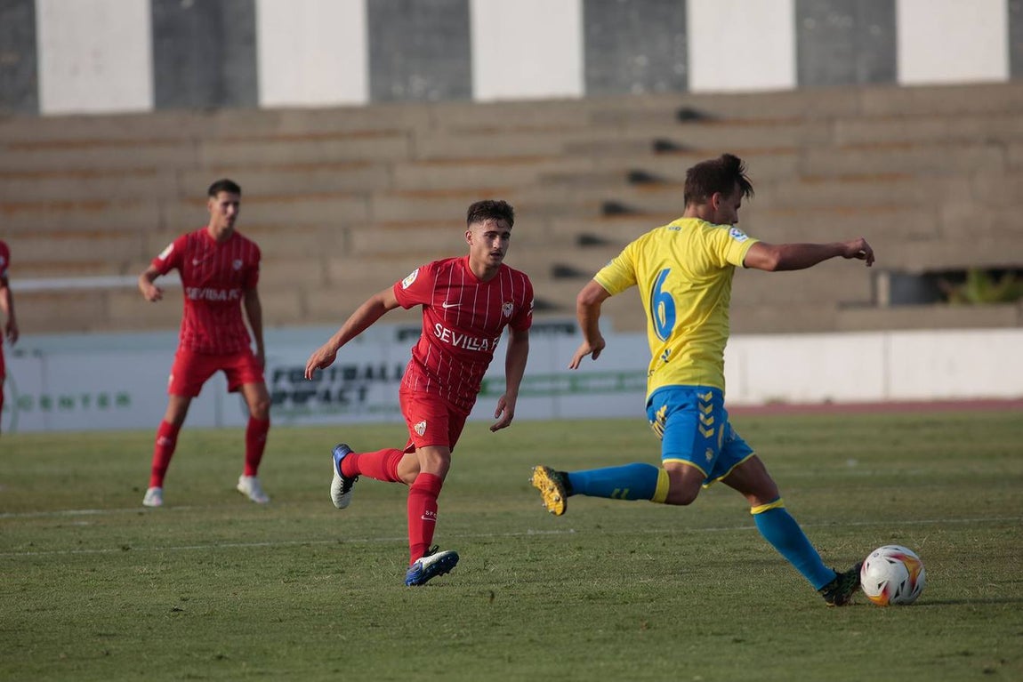 Victoria del Sevilla FC ante Las Palmas (1-0)