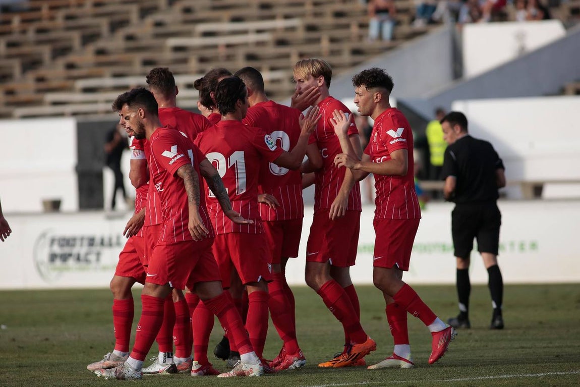 Victoria del Sevilla FC ante Las Palmas (1-0)