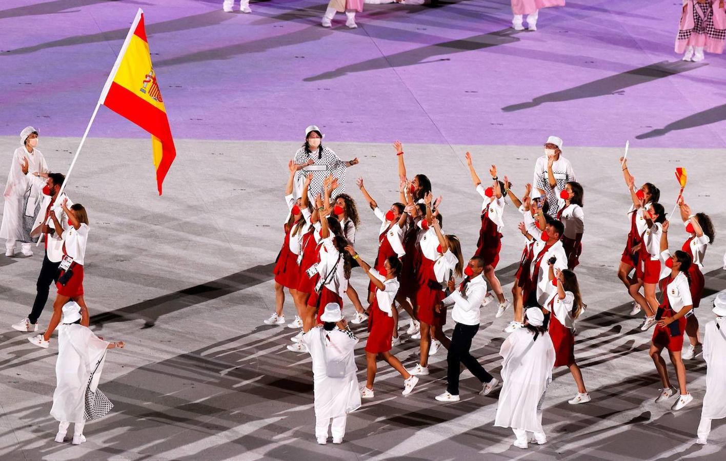 Las mejores imágenes de la ceremonia inaugural de los Juegos de Tokio