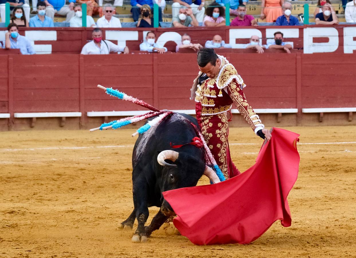 Morante de la Puebla, Manzanares y Pablo Aguado han regresado a la plaza de toros de Jerez de la Frontera después de dos años por la aplazada Feria del Caballo de 2021