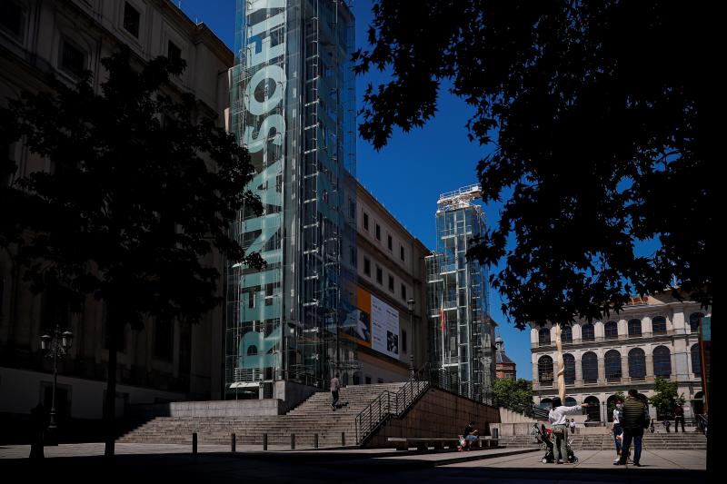 Exteriores del Museo Reina Sofía. 