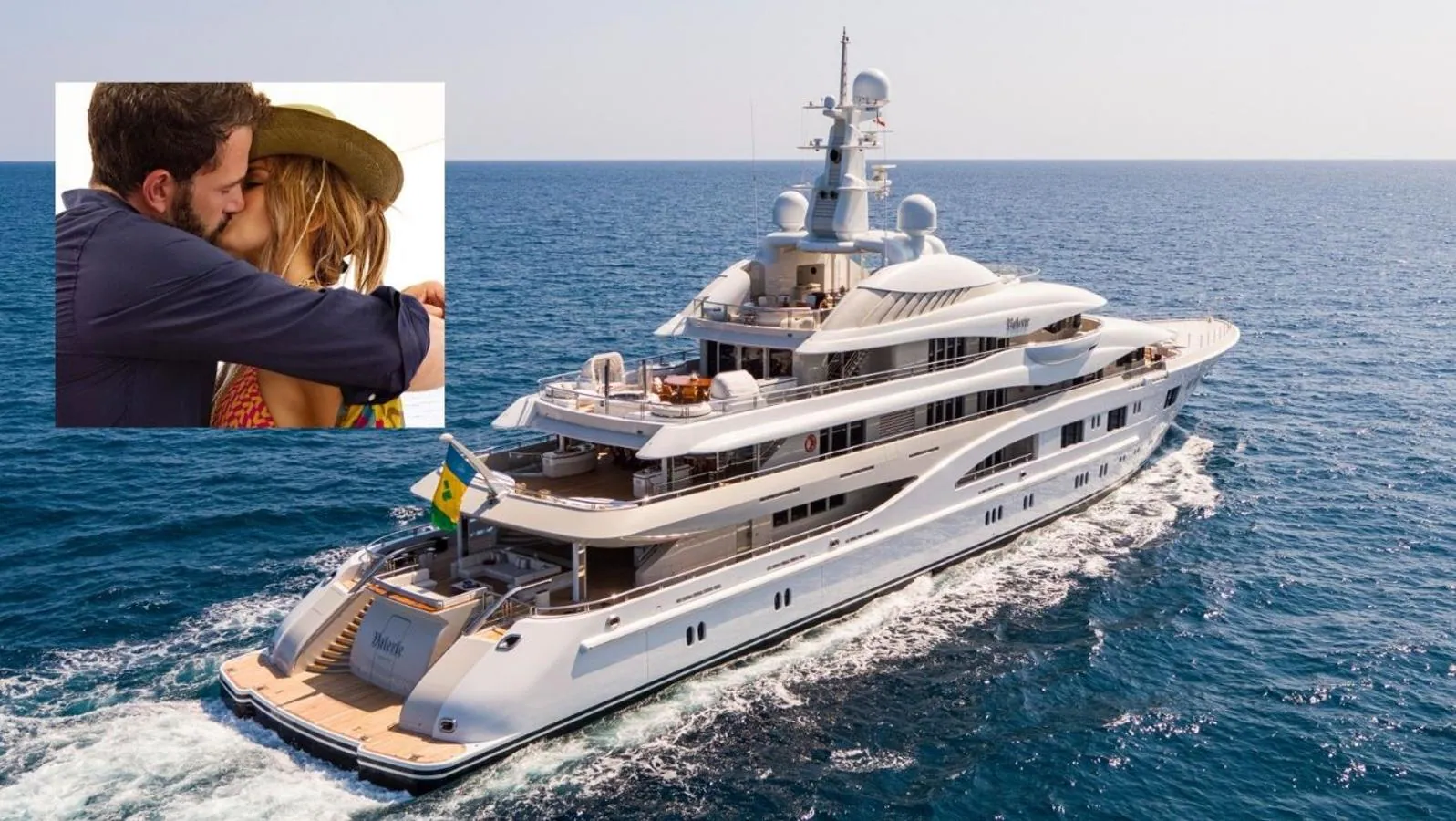 El yate de 130 millones en el que J.Lo y Ben Affleck prodigan su amor en la costa italiana
