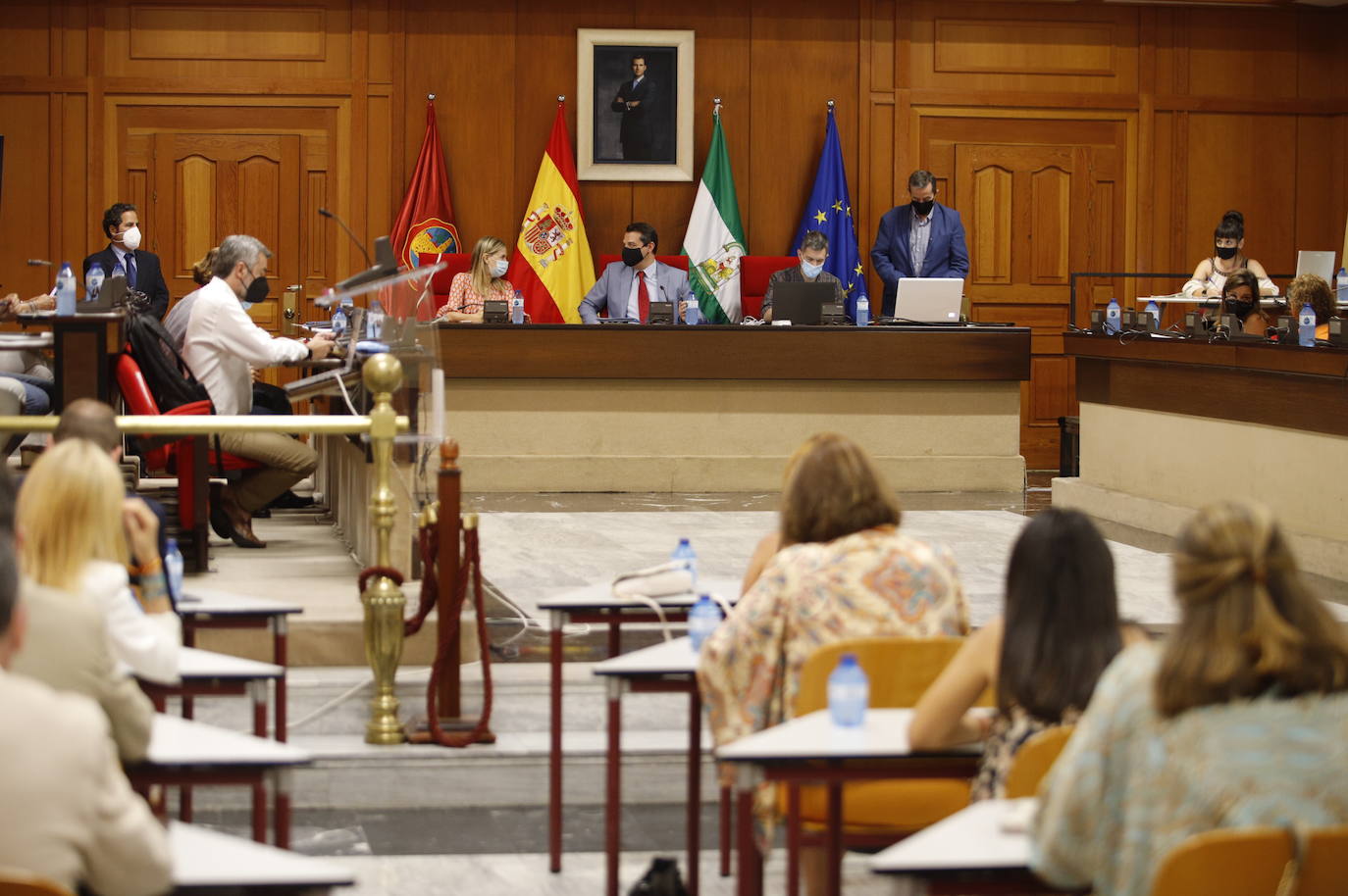 El último Pleno del Ayuntamiento de Córdoba del curso, en imágenes