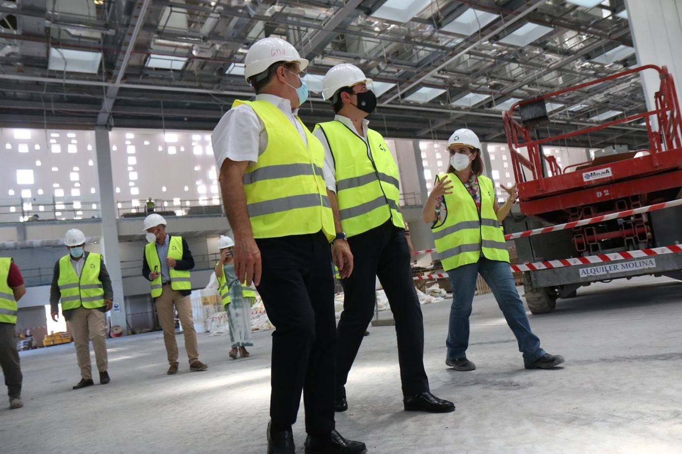 En imágenes, el estado de las obras del Centro de Exposiciones, Ferias y Convenciones de Córdoba