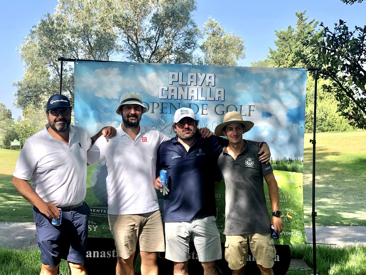 Nacho Andrades, Marcos Mantaras, Jaime Pombo y Felipe Cortines. 