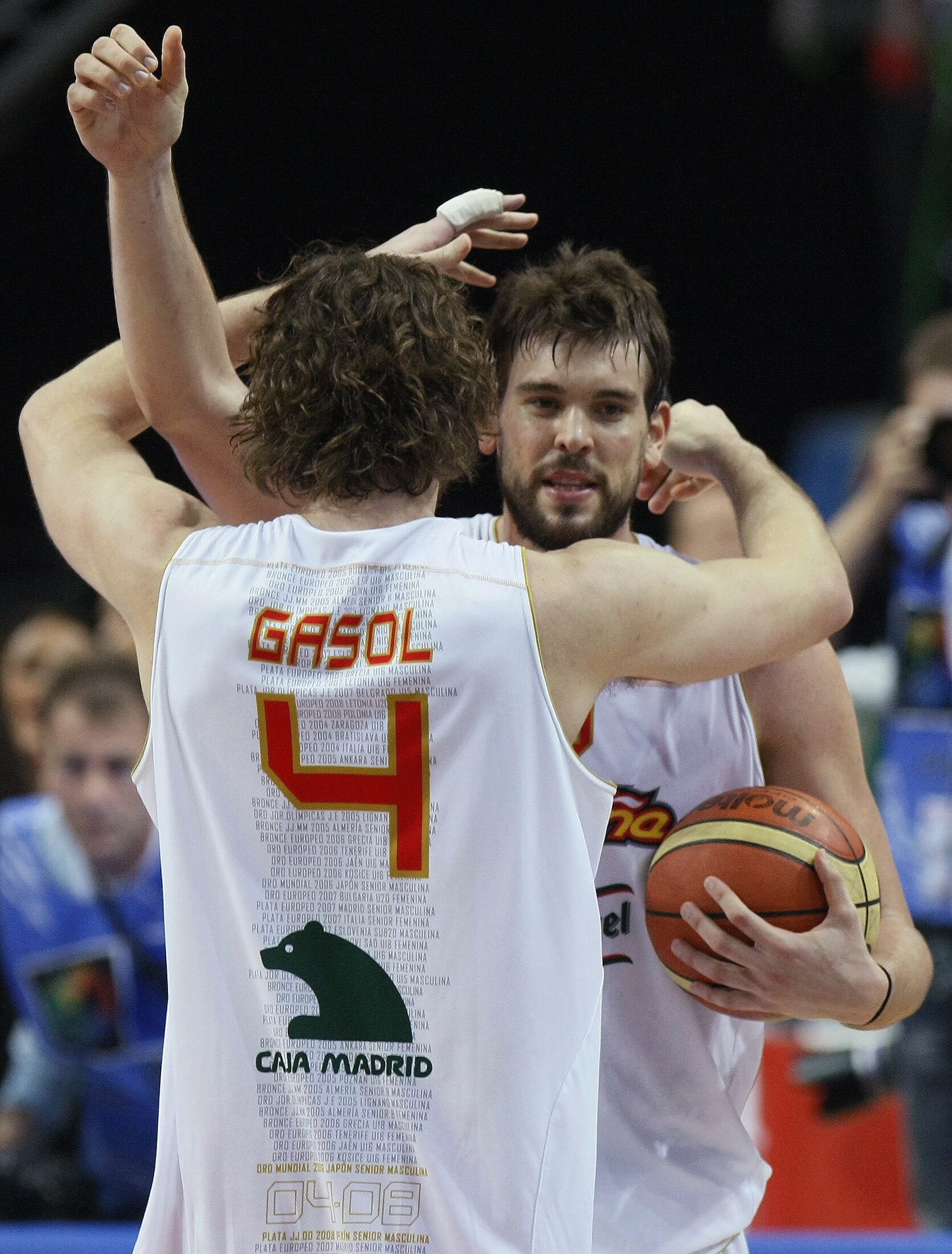 Oro en el Eurobasket en 2009. 