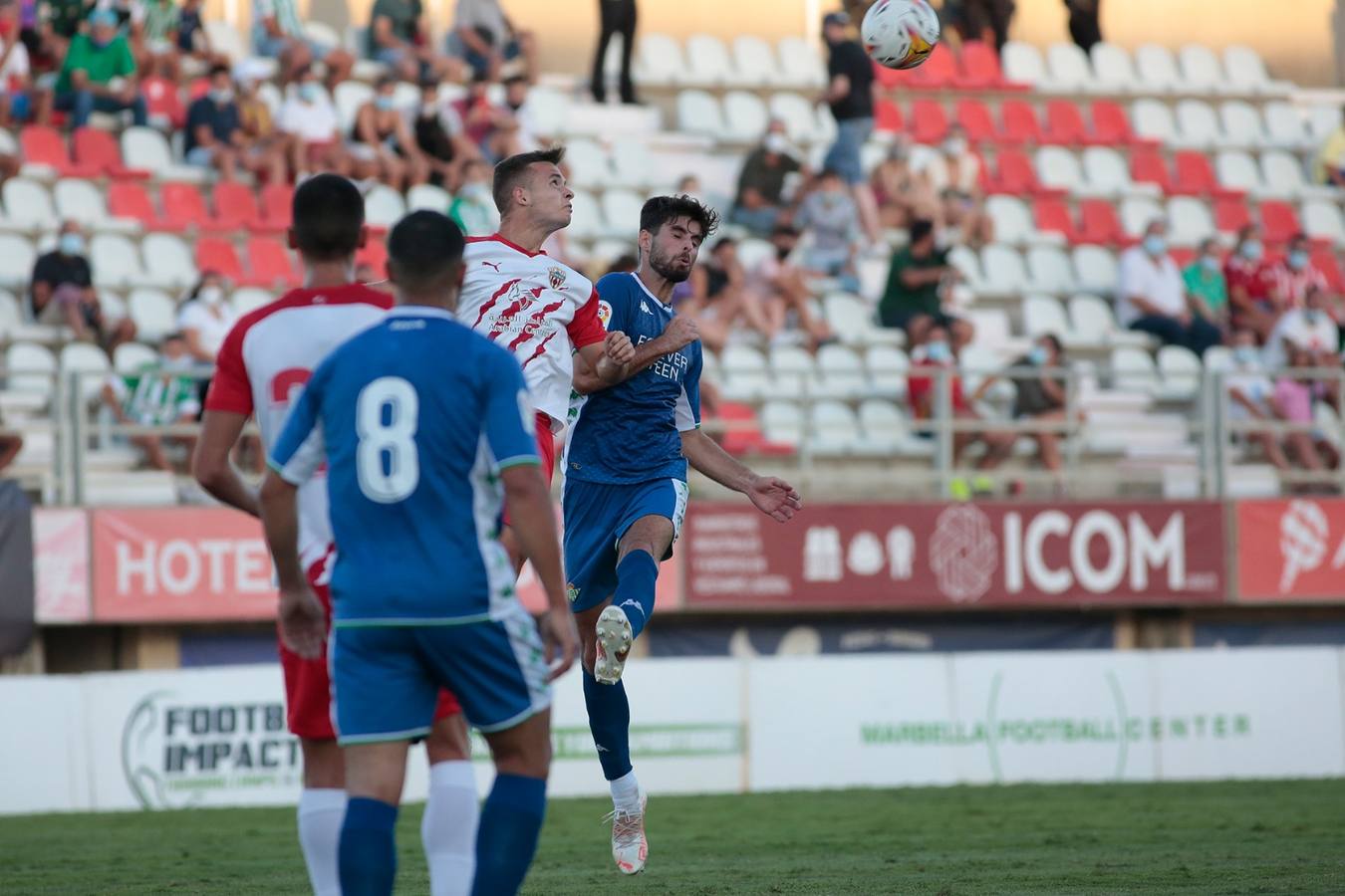 El partido ante la UD Almería es el quinto amistoso de preparación de la temporada 2021-22