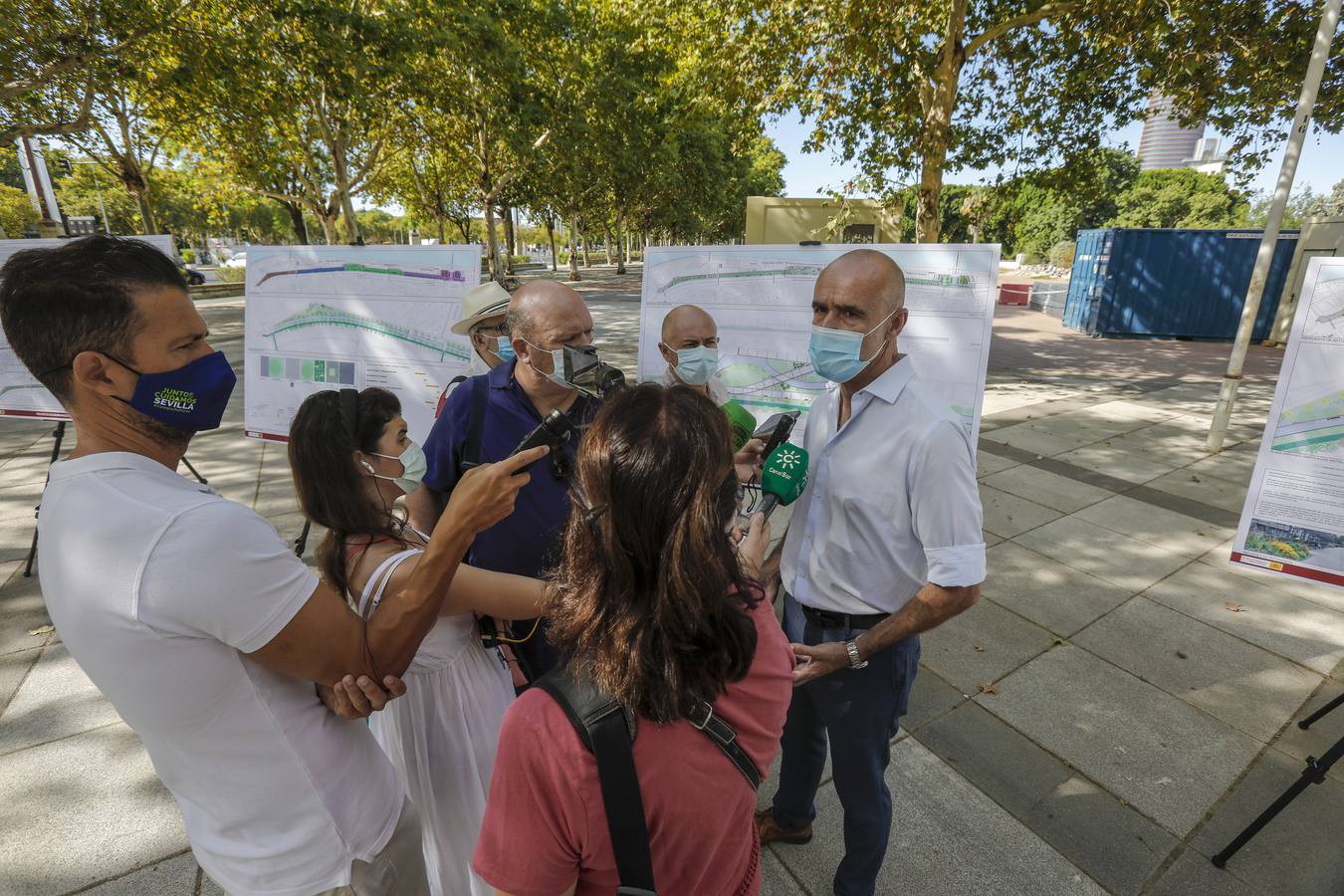 En imágenes, arrancan las obras en la calle Torneo