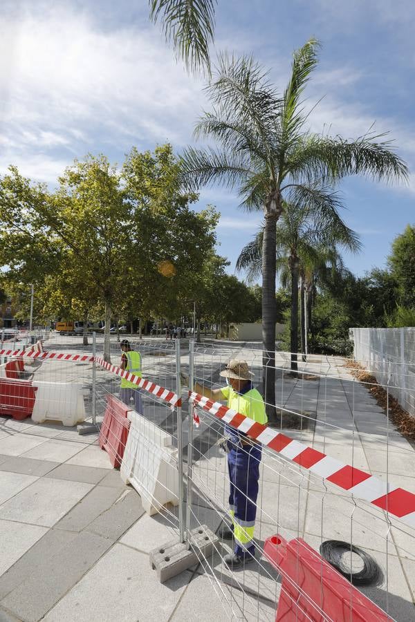 En imágenes, arrancan las obras en la calle Torneo