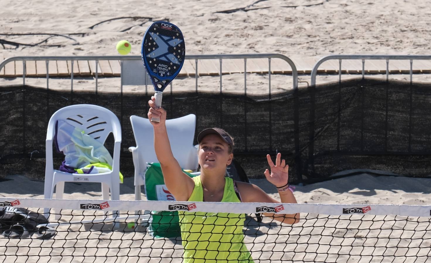 FOTOS: Liga Mapfre de Tenis Playa en La Victoria, en Cádiz capital