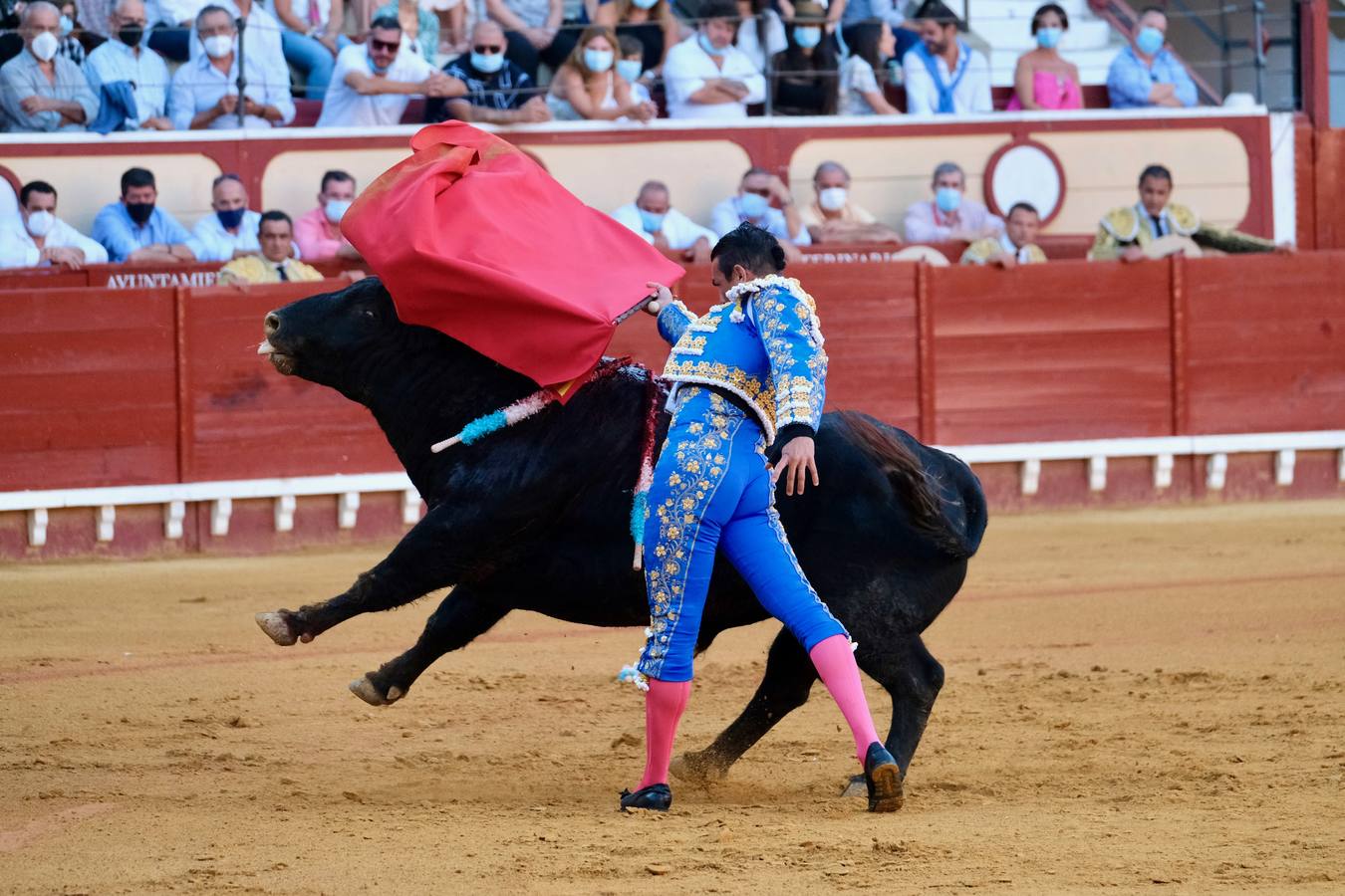 Pablo Aguado y José  María Manzanares,  en el mano a mano de El Puerto de Santa María