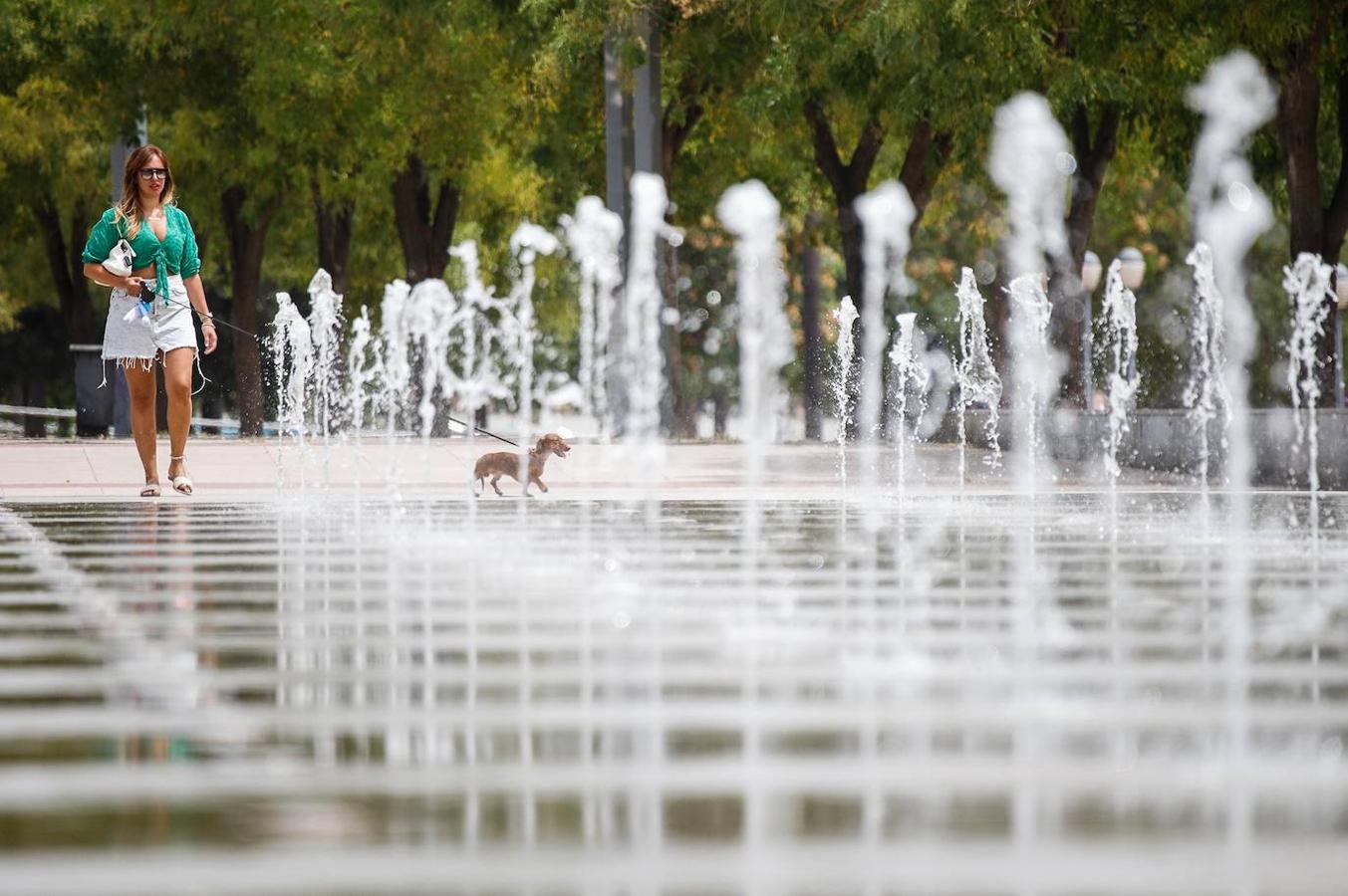 En imágenes, Córdoba se prepara para la gran ola de calor del verano