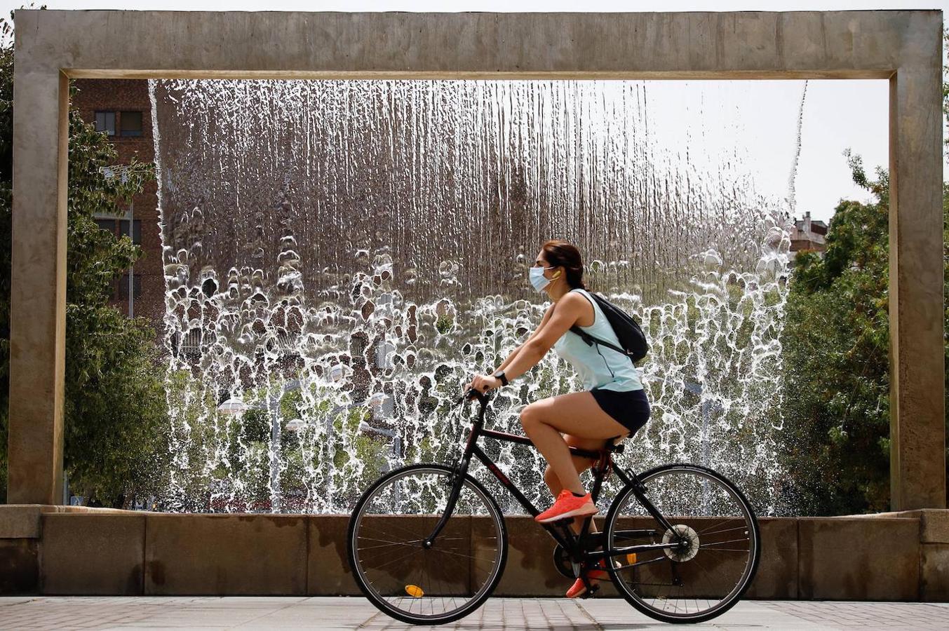 En imágenes, Córdoba se prepara para la gran ola de calor del verano