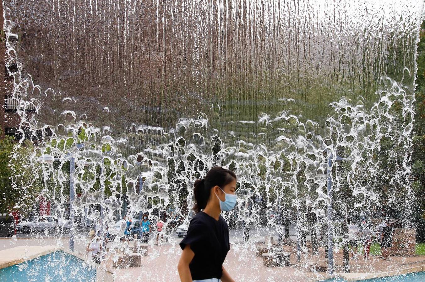 En imágenes, Córdoba se prepara para la gran ola de calor del verano