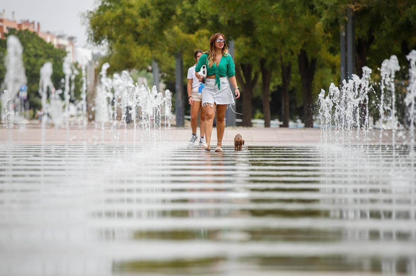 En imágenes, Córdoba se prepara para la gran ola de calor del verano