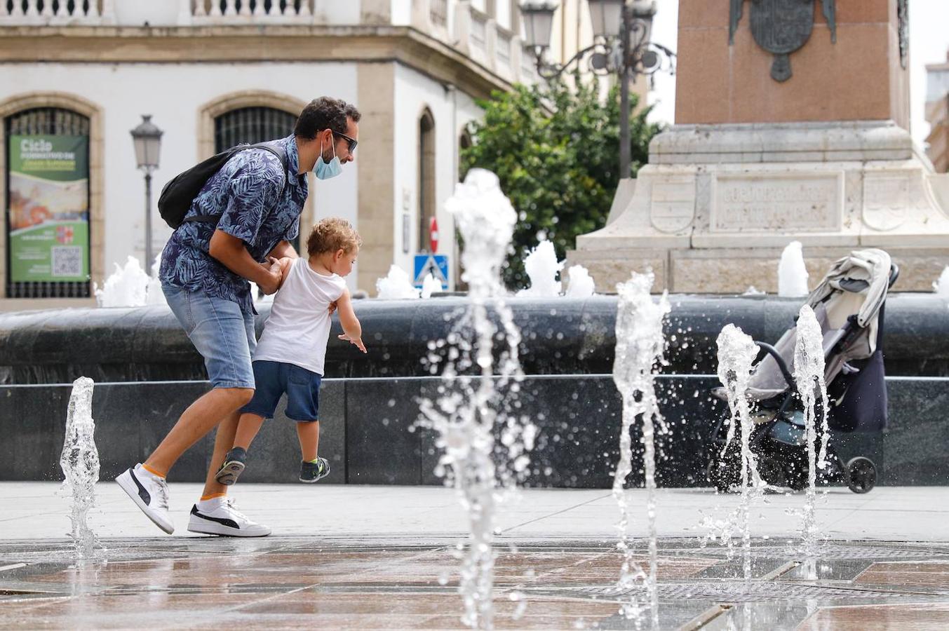 En imágenes, Córdoba se prepara para la gran ola de calor del verano