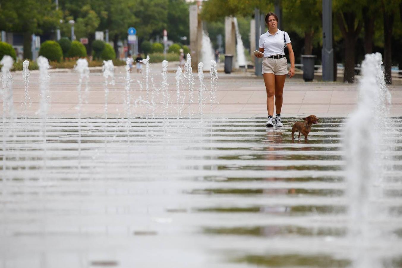 En imágenes, Córdoba se prepara para la gran ola de calor del verano