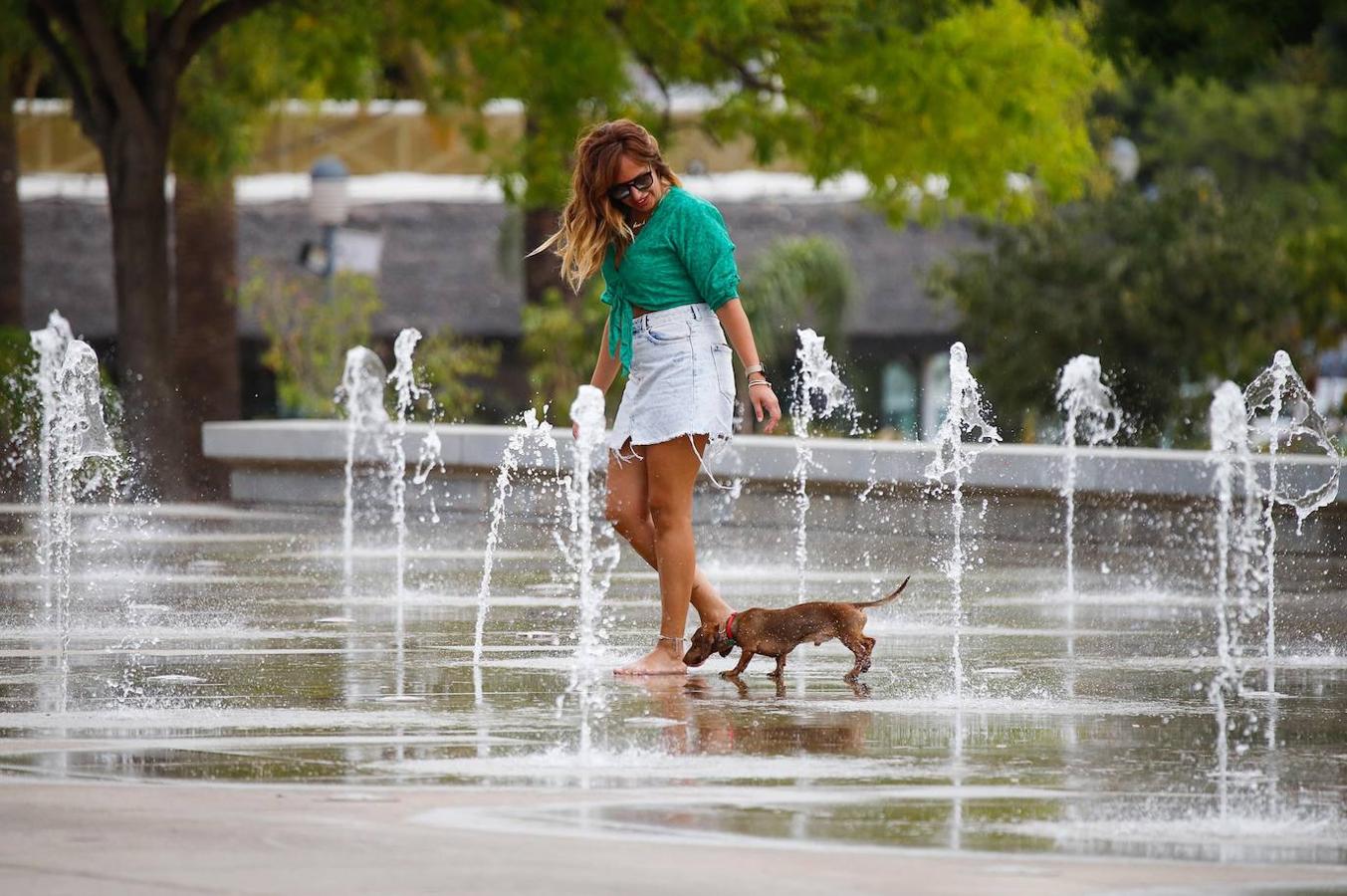 En imágenes, Córdoba se prepara para la gran ola de calor del verano