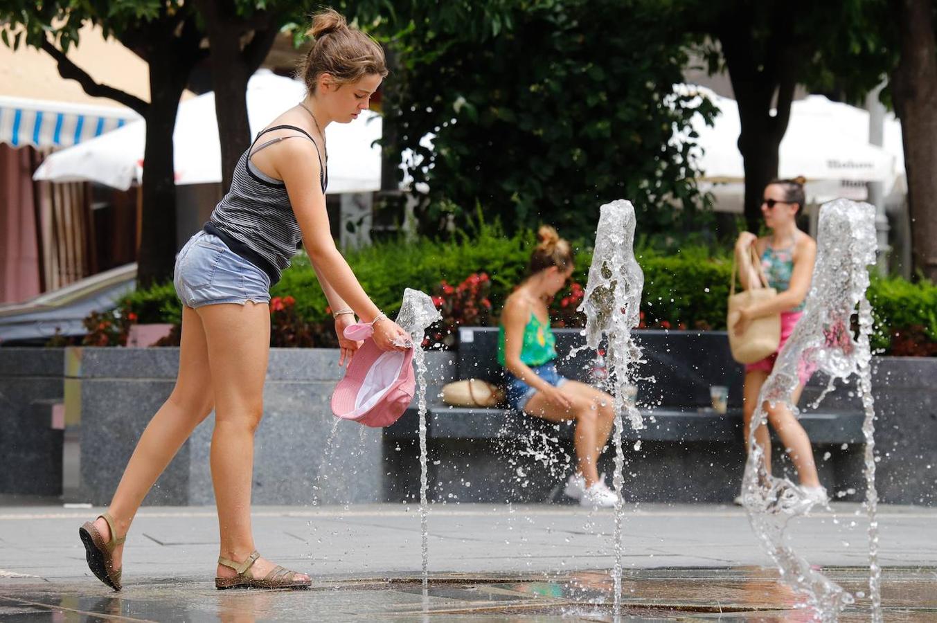 En imágenes, Córdoba se prepara para la gran ola de calor del verano