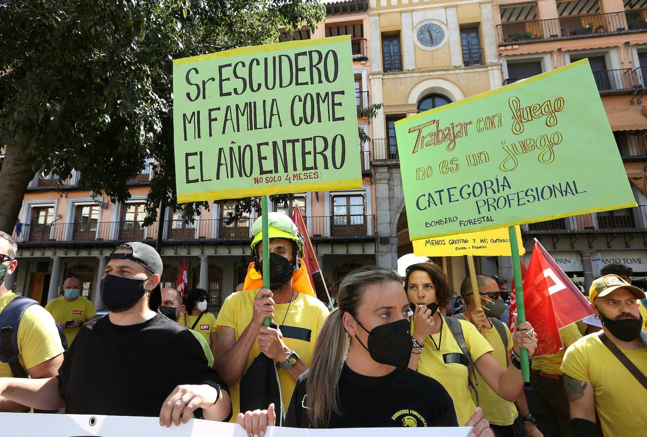 Enésima protesta de los trabajadores de Geacam