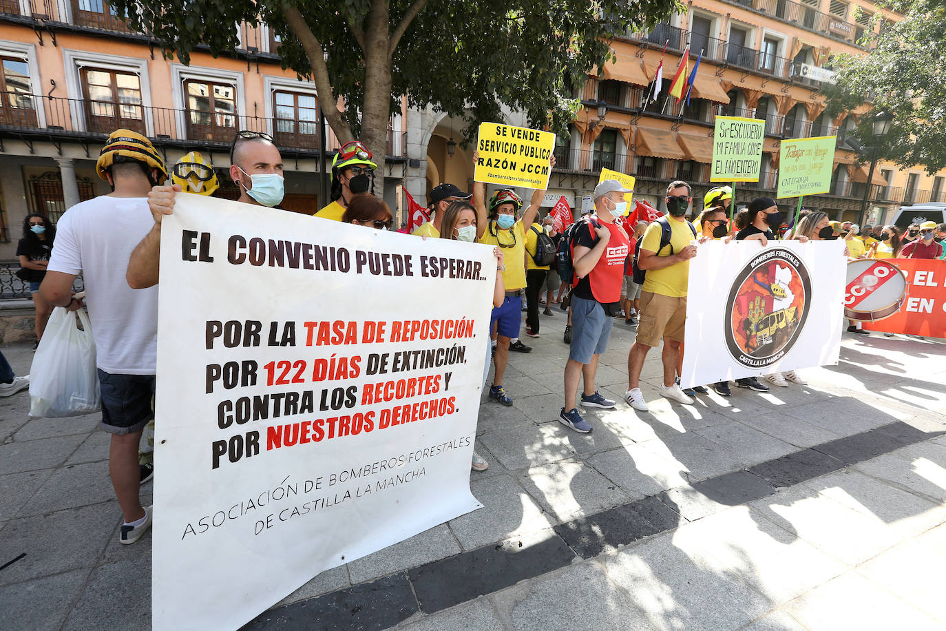 Enésima protesta de los trabajadores de Geacam