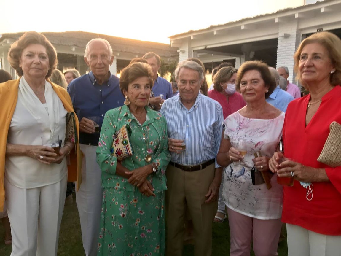 Carmen Ribett, Francisco Roldán, Mariti Llorente, Jose Luis de la Matta, María José Martín y Emi Fernández. 