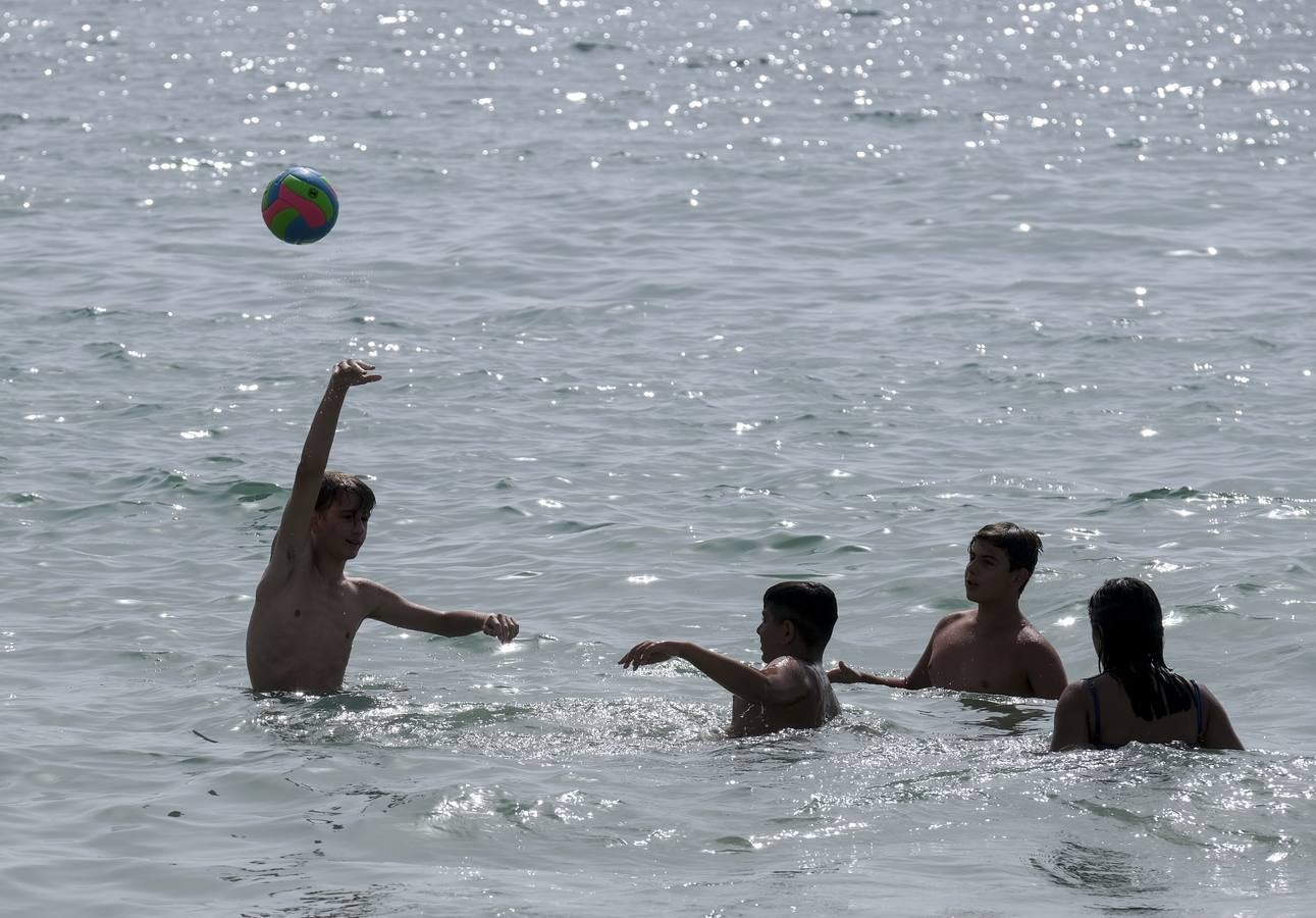 Fotos: La ola de calor en cádiz