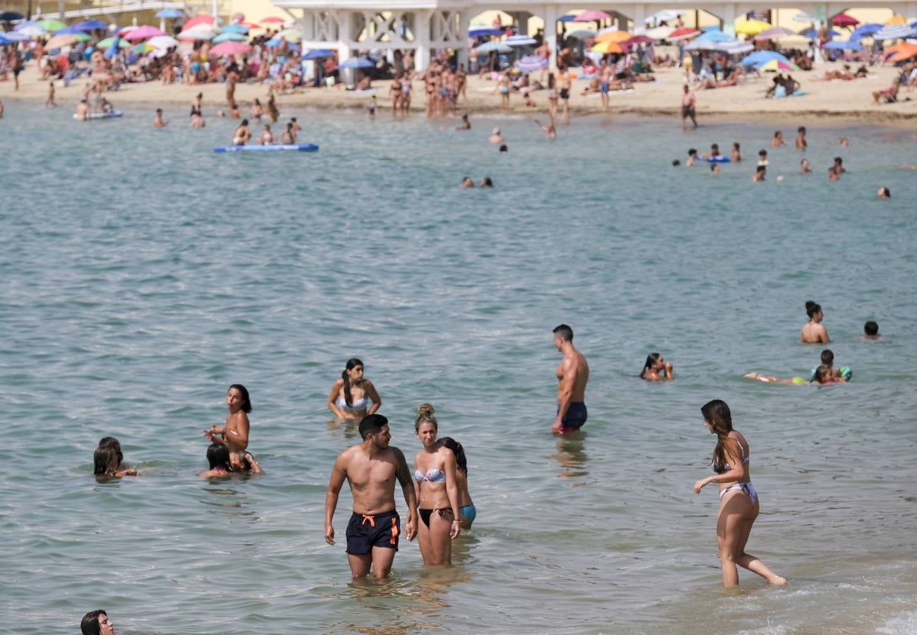 Fotos: La ola de calor en cádiz