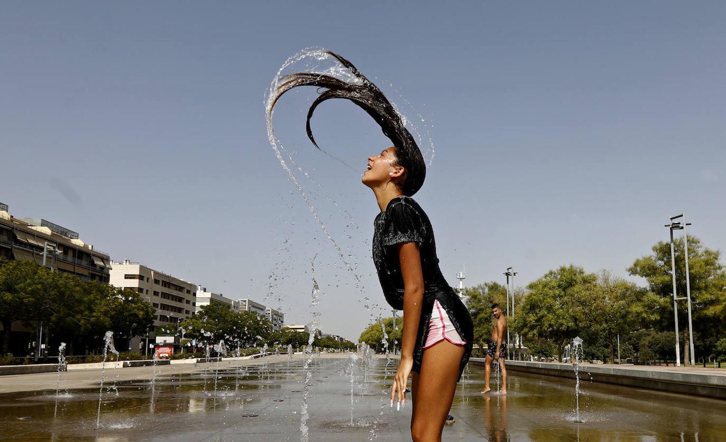 En imágenes, el día más caluroso del verano en Córdoba